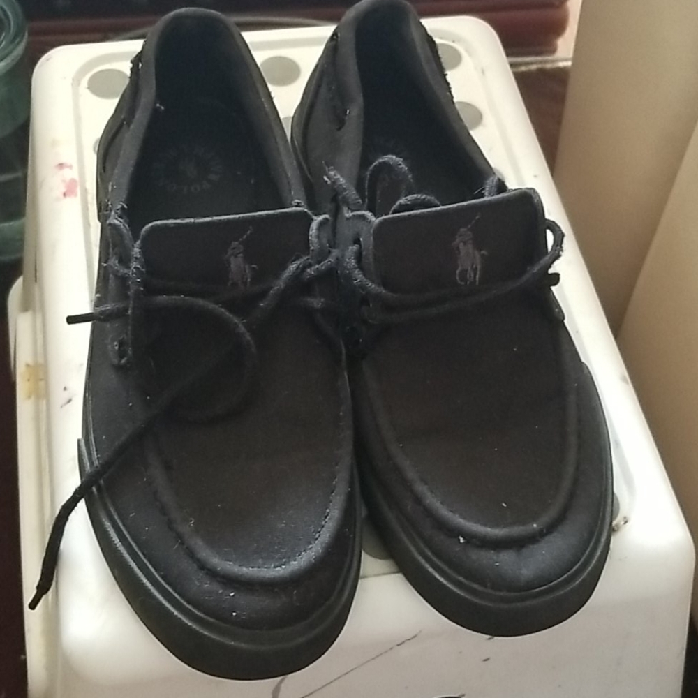 Black Polo Loafers